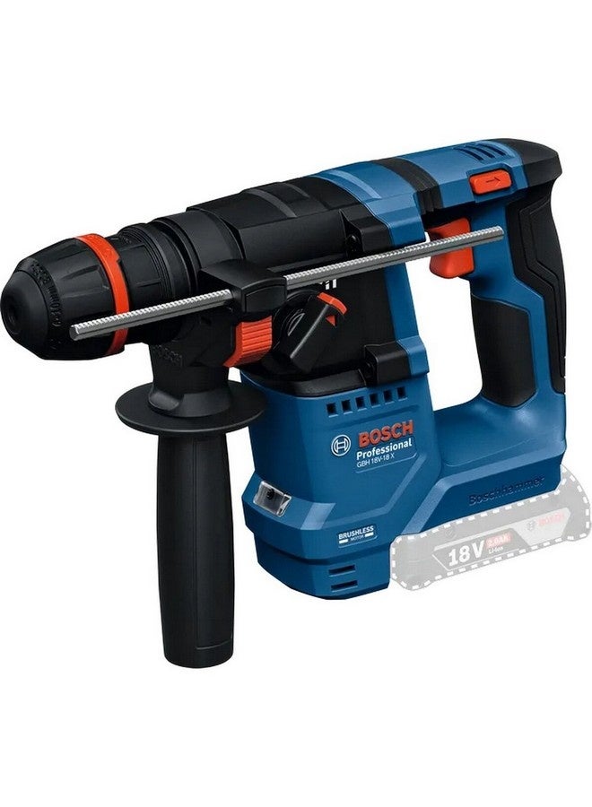 BOSCH GBH 18V-18 X Professional Cordless Rotary Hammer with OneChuck Blue and Black 20.2 x 10.1 x 27.9 cm JE0 611 927 1L0 - Image 2