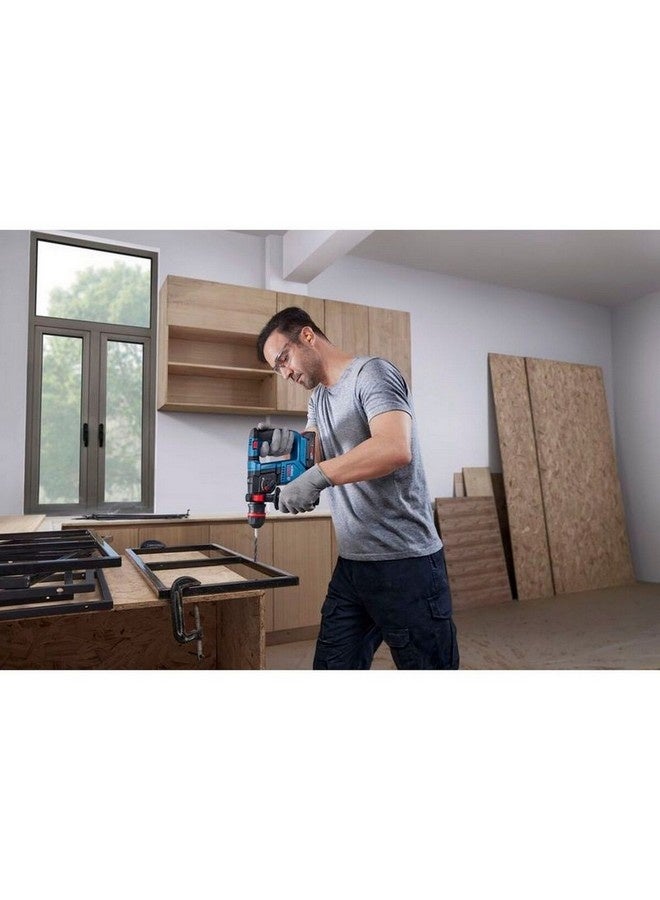 BOSCH GBH 18V-18 X Professional Cordless Rotary Hammer with OneChuck Blue and Black 20.2 x 10.1 x 27.9 cm JE0 611 927 1L0 - Image 3