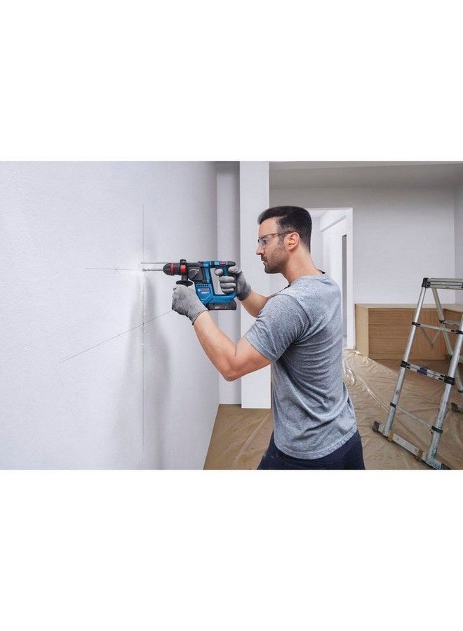 BOSCH GBH 18V-18 X Professional Cordless Rotary Hammer with OneChuck Blue and Black 20.2 x 10.1 x 27.9 cm JE0 611 927 1L0 - Image 5
