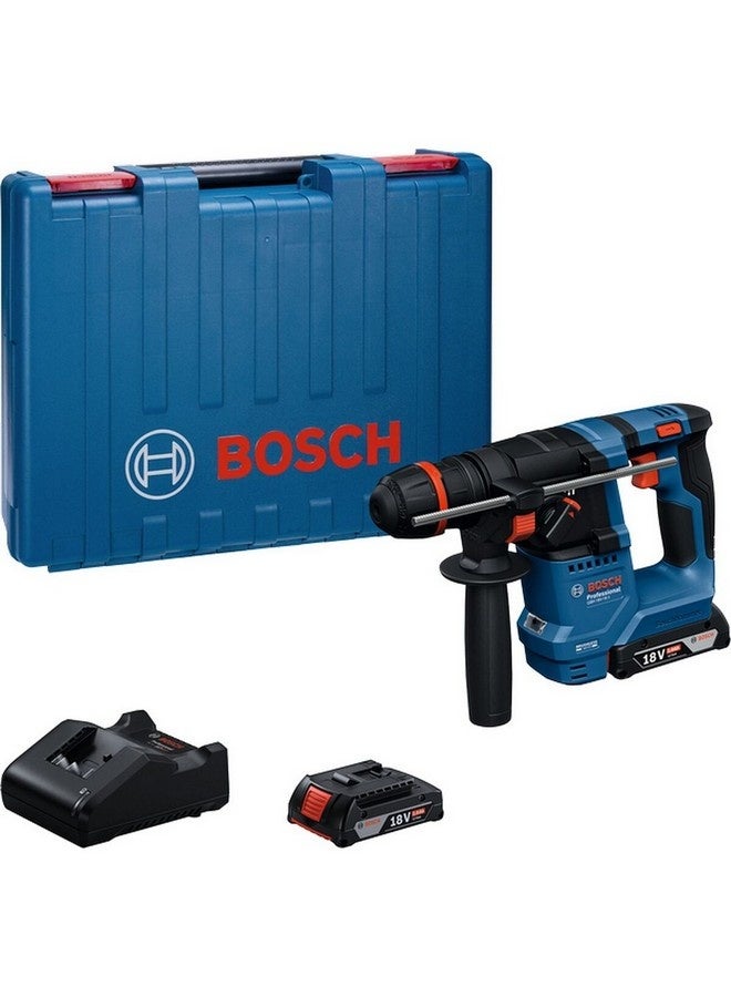 BOSCH GBH 18V-18 X Professional Cordless Rotary Hammer with OneChuck Blue and Black 20.2 x 10.1 x 27.9 cm JE0 611 927 1L0 - Image 1
