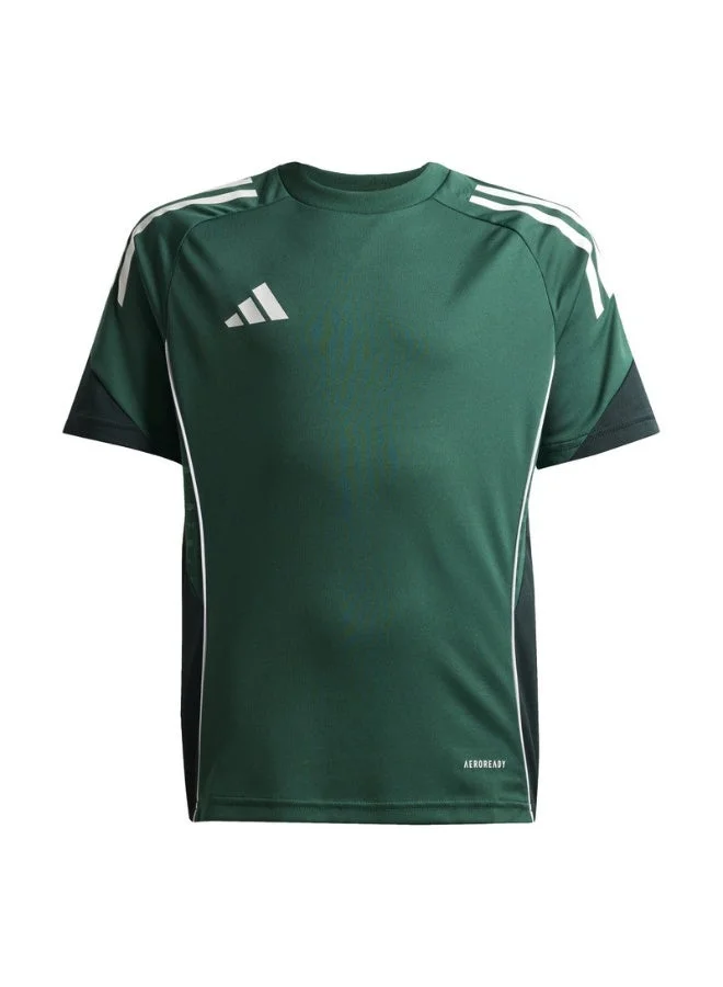 اديداس تيشيرت تيرو  سي جيرسي للأطفال أخضر قصير الأكمام