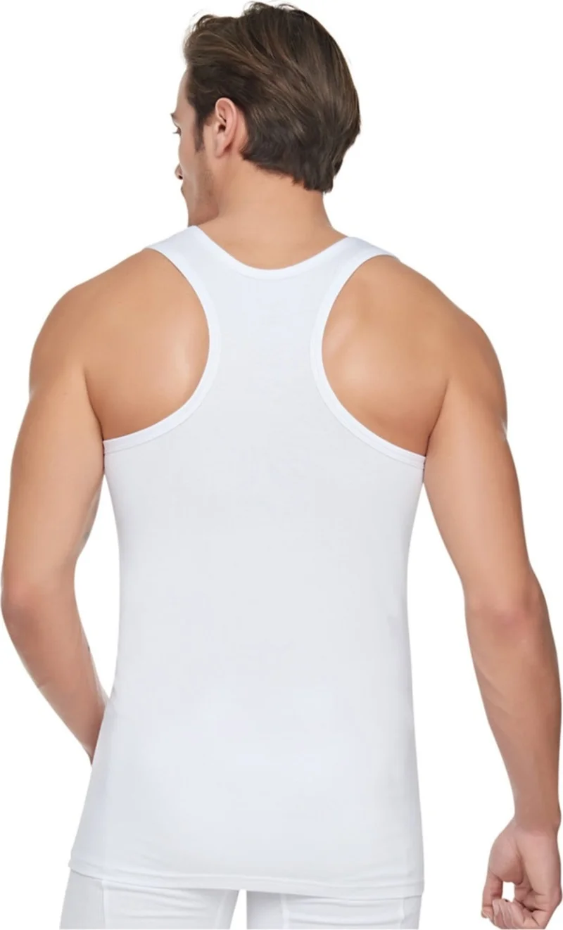 توتكو 12 Pieces White Rib Sports Athlete