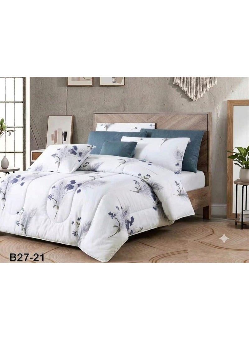 Double bed sheet set, 8 pieces, microfiber – ultra-soft and hotel-quality comfort with a stylish and modern design. - Image 2