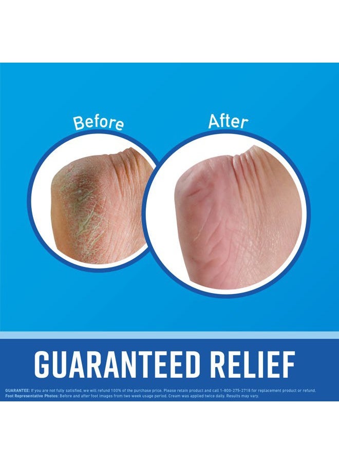 O'Keeffe's - for Healthy Feet Foot Cream - 3.2 oz Jar (12 Pack) - Guaranteed Relief for Extremely Cracked, Dry Feet, Repairing Skincare, Instantly Boosts and Retains Moisture Levels - Image 1