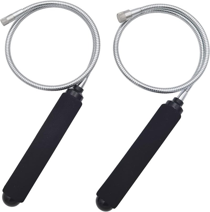 VASTOOLS Flexible Magnetic Pickup Tool Set, 2LB & 5LB, 25" Bendable Extension Magnetic Pickup - Image 1