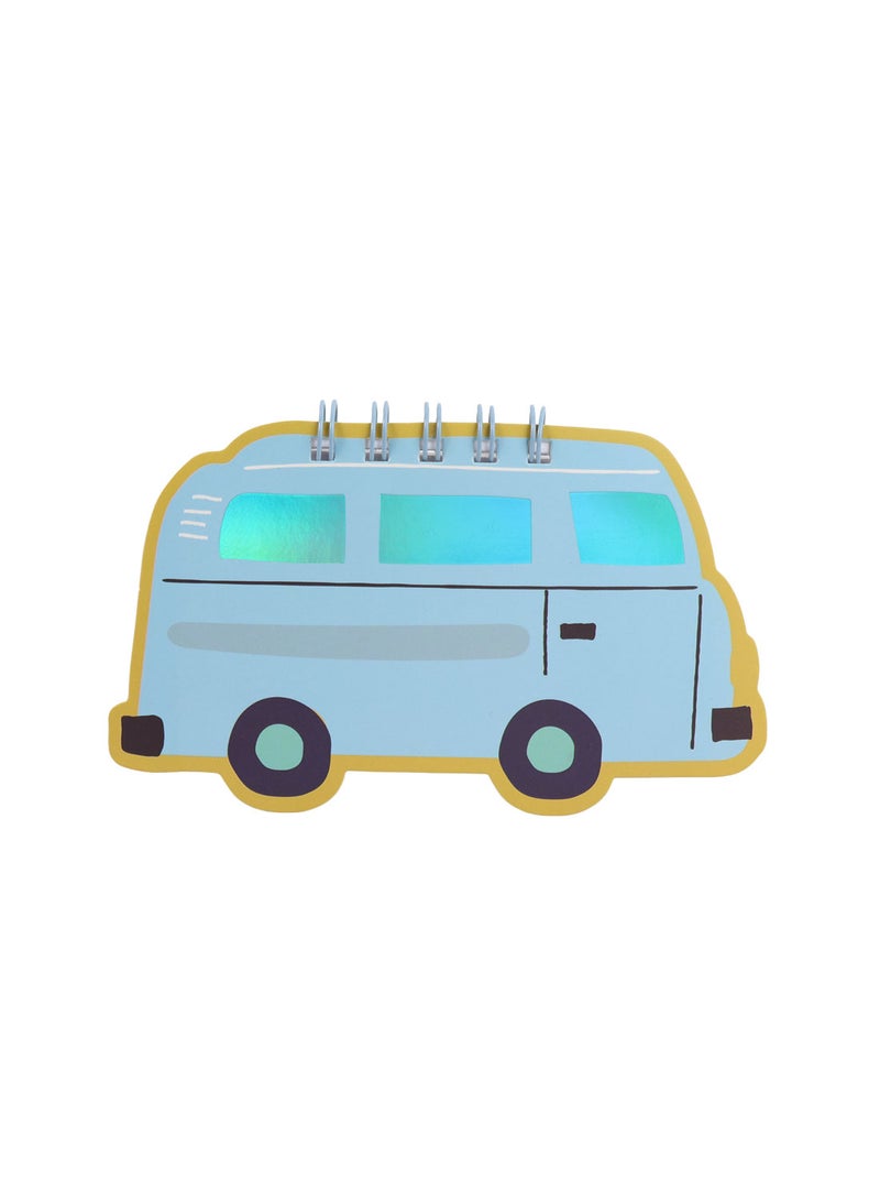Midi Bus Shaped Coil Notebook - MF994043-2 - Image 2