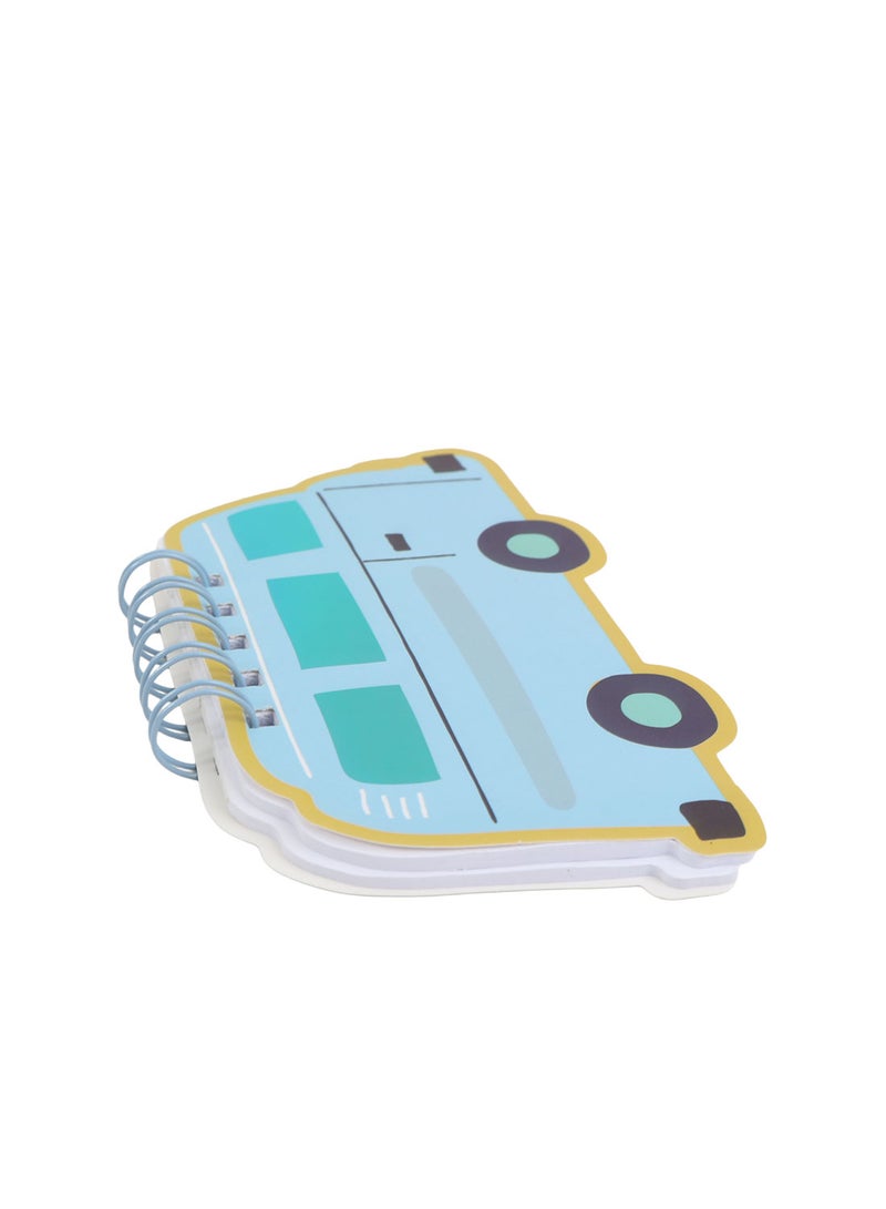 Midi Bus Shaped Coil Notebook - MF994043-2 - Image 4