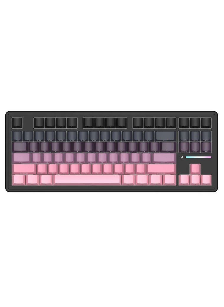Attack Shark M87PROV2  Wireless Mechanical Gaming Keyboard,Hot Swappable Gasket RGB Custom Keyboard  - Image 1