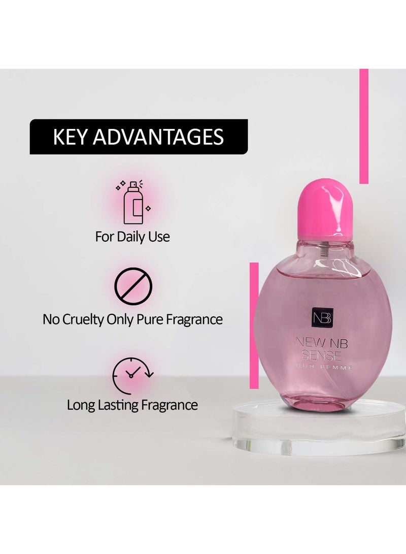 NEW NB NEW NB Sense Pour Femme Perfume Eau de Toilette - 125 ml - Image 3