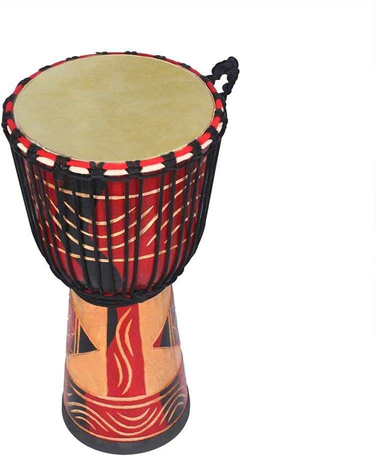klarako 2 Pack African Drum Bongo Drum Konka Drum Buffalo Drum Skins for Traditiol Musical Instrument Accessory Part - Image 5