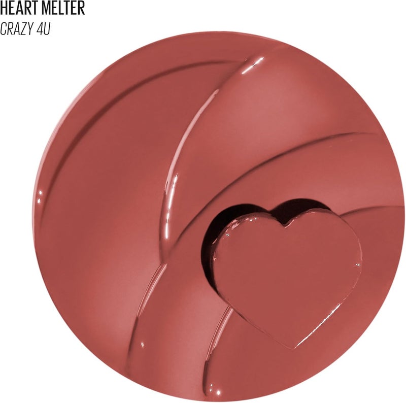 KAJA Heart Melter Lip Gloss – Crazy 4U- High-Shine Soft Rosy Mauve Gloss Stick with Moisturizing Oils, Lightweight Non-Sticky Vegan K-Beauty Lip Color,0.04 Oz - Image 5