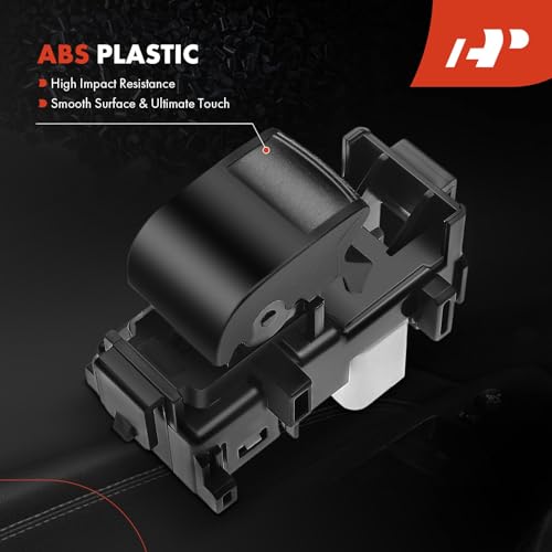 A-Premium Power Window Switch Compatible with Scion XB TC & Toyota Highlander Matrix Camry Corolla RAV4 Sequoia Tacoma Tundra Yaris, Rear Side or Front Right Side, Replace # 8481052030, 8481006060 - Image 5