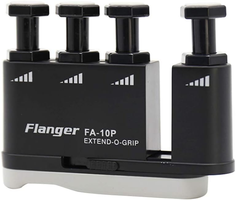 klarako Child Piano Finger Strengthener Hand Grip Exerciser Trainer for Bass Guitar Ukulele Piano Saxophone Violin Black Kids Guitar - Image 1
