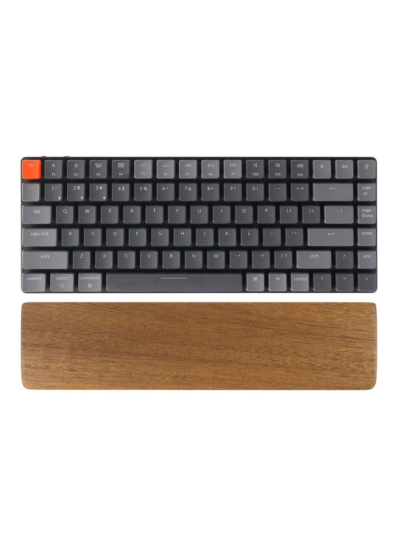Keychron - Wooden Palm Rest for Keychron K3/K7 Bluetooth Mechanical Keyboard - Image 1