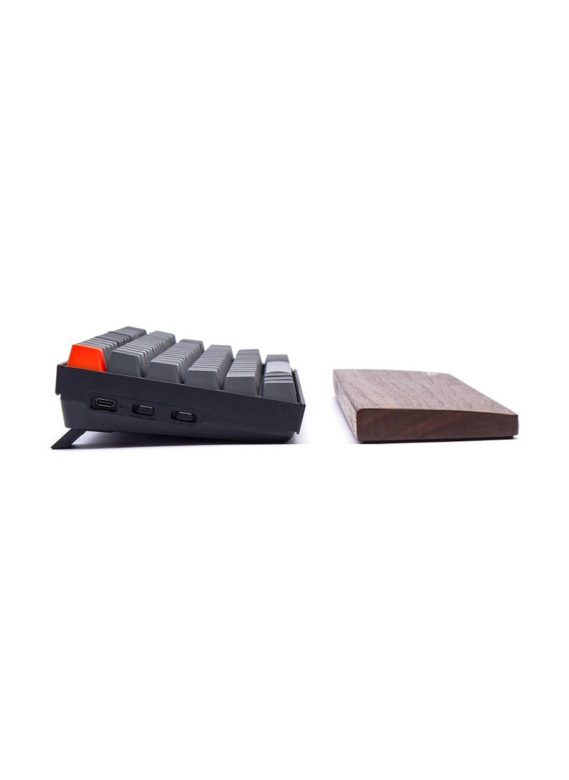 Keychron - Wooden Palm Rest for Keychron K3/K7 Bluetooth Mechanical Keyboard - Image 1
