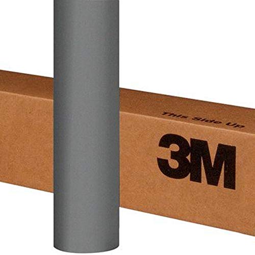 3M 1080 M230 Matte Gray Aluminum 5ft x 1ft (5 Sq/ft) Car Wrap Vinyl Film - Image 4