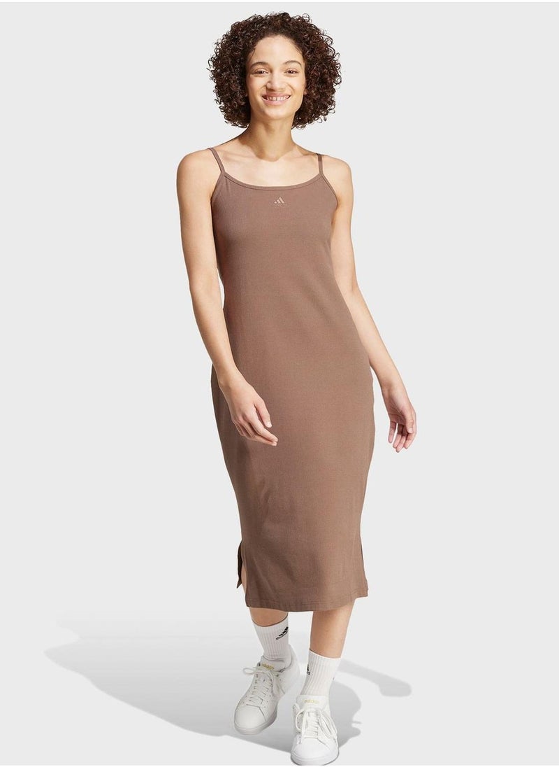 Adidas - All Szn Rib Fitted Dress - Image 1