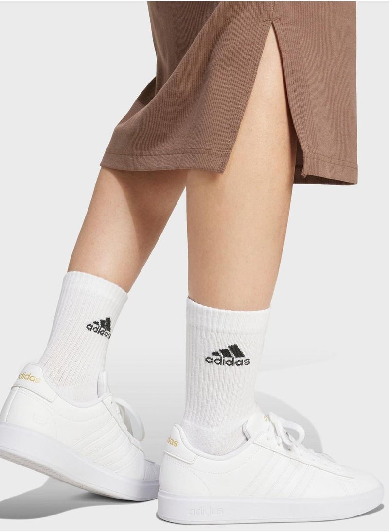 Adidas - All Szn Rib Fitted Dress - Image 1