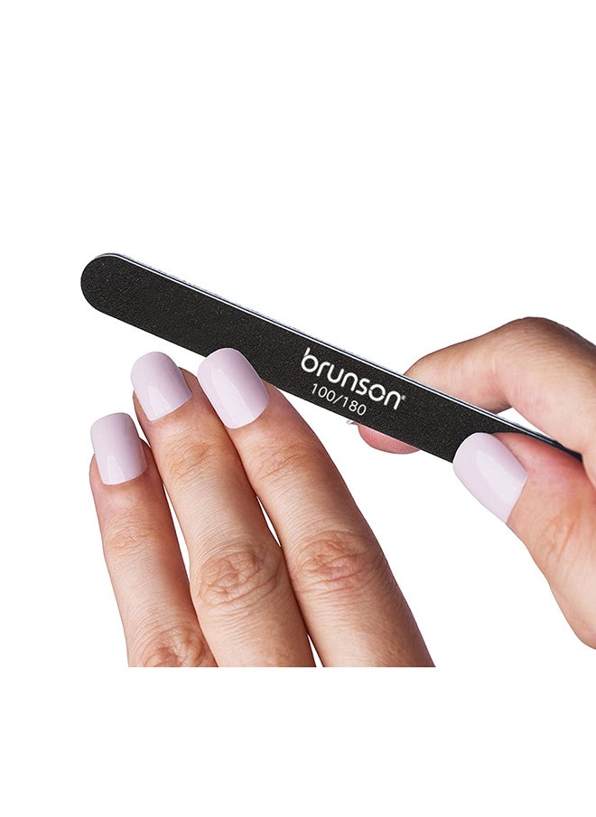 brunson 1 Piece Professional Nail Files Washable Double Sided Emery Board 7inch  EB-311B-1  - Image 5