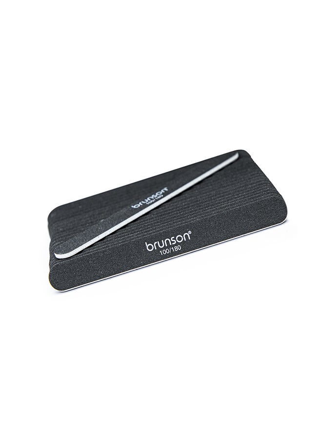 brunson 1 Piece Professional Nail Files Washable Double Sided Emery Board 7inch  EB-311B-1  - Image 2