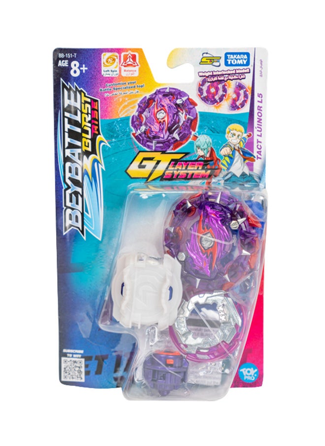 BEYBATTLE BURST - Beybattle Burst S4 Starter Tact Luinor L5 - Image 1
