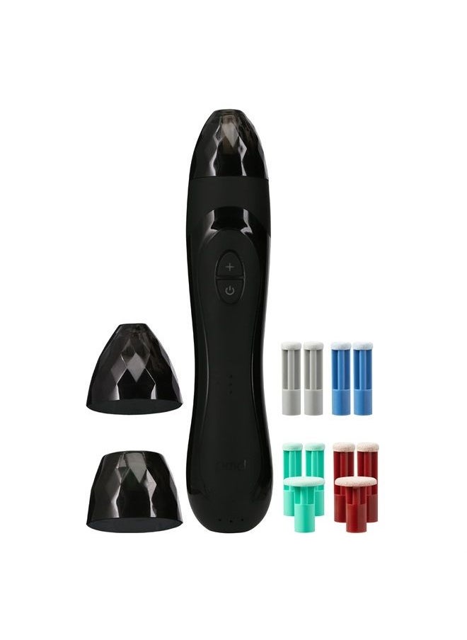 PMD Beauty - PMD Personal Microderm Elite Pro - At-Home Microdermabrasion Machine with Kit for Face and Body - Exfoliating Crystals and Vacuum Suction for Fresh and Radiant Skin - Three Speed and Suction Options - Image 1