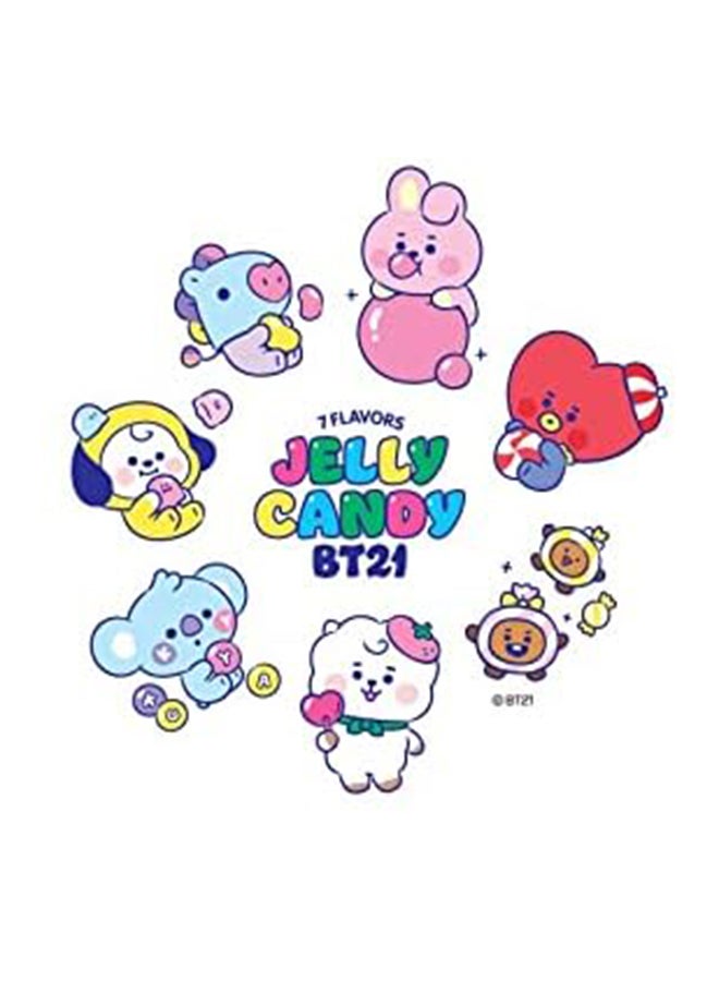BT21 Cooky Jelly Candy 3 Color Ball Pen - Image 2