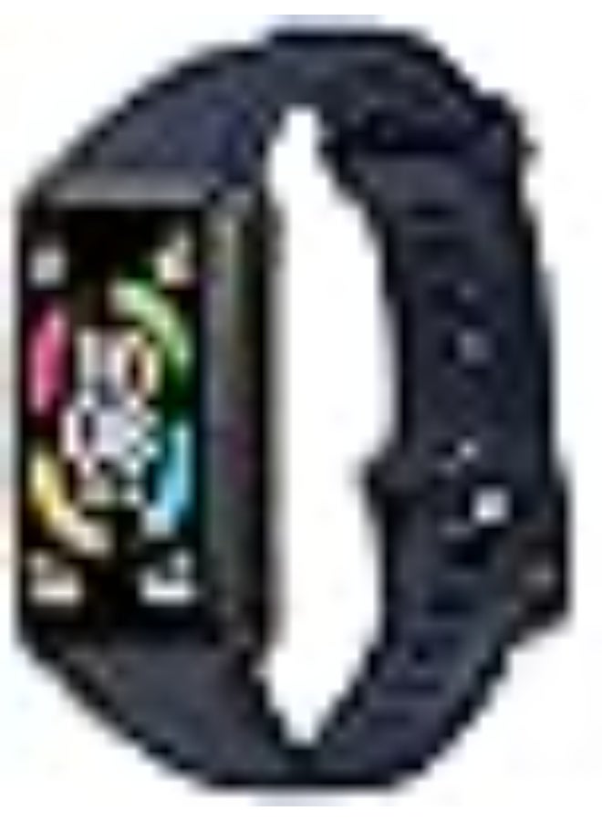 Silicone Replacement Wrist Watch Straps  With Modern Design To Add More Beauty For Huawei 6/6 Pro Honor  band 6 - Navy - Image 3