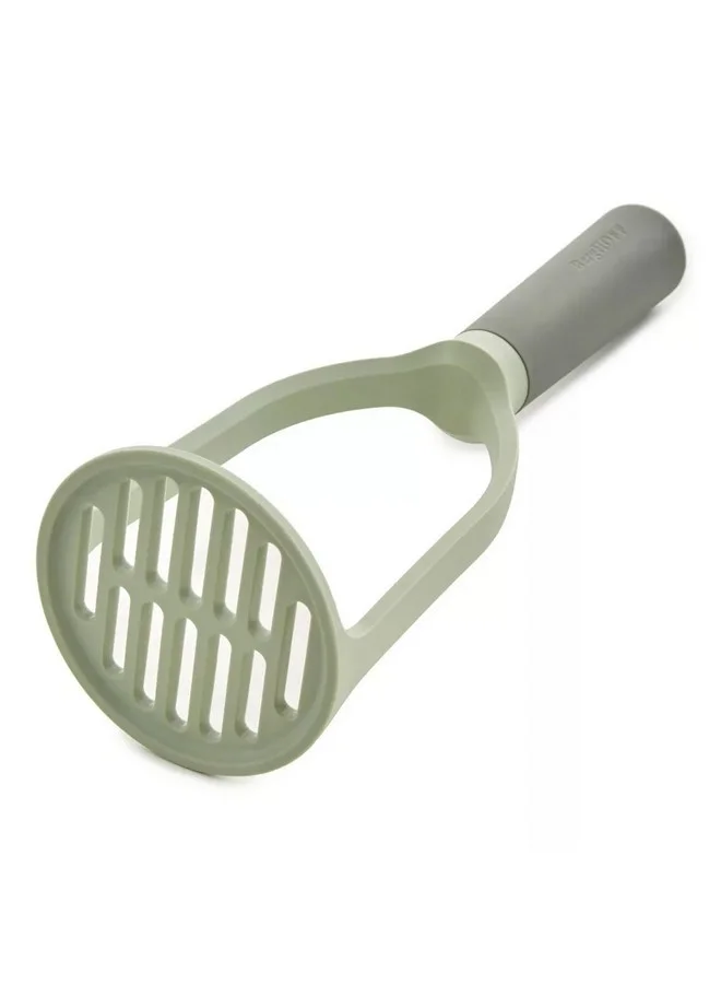 Berghoff Leo Balance Dishwasher Proof Potato Masher Green and Grey 8.5 x 8.5 x 23.5 cm 3950500