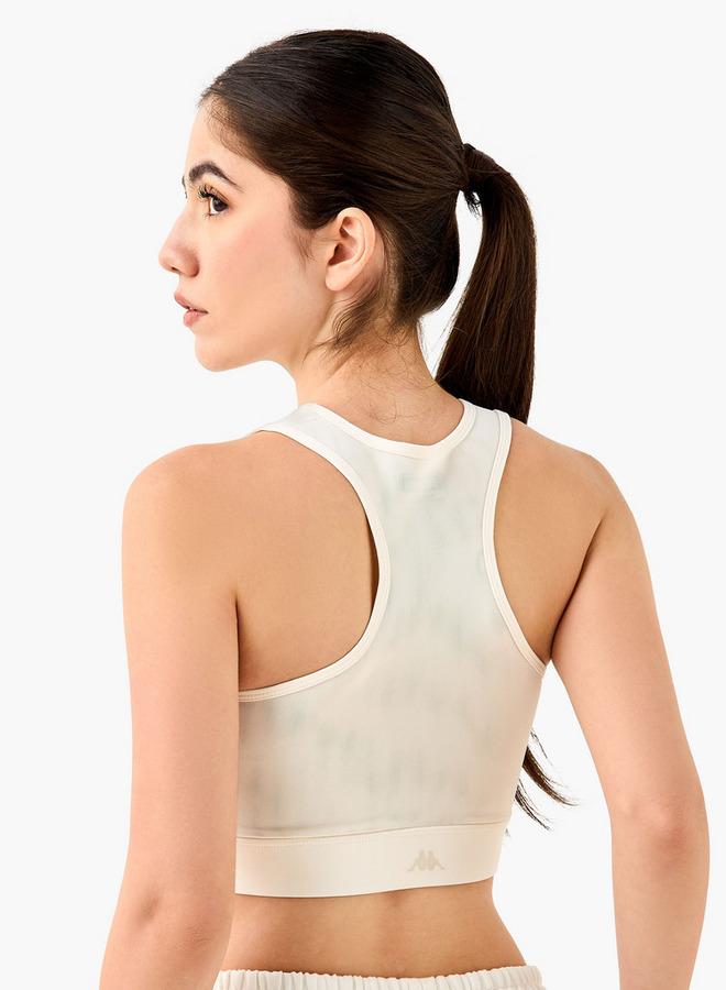 كابا حمالة صدر رياضية بطبعة شعار كابا - Image 3