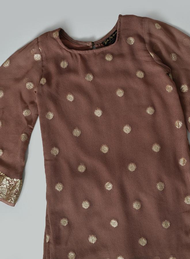 BELLA MODA Bella Moda Printed Long Sleeve Ethnic Top and Pants Set  - Image 3