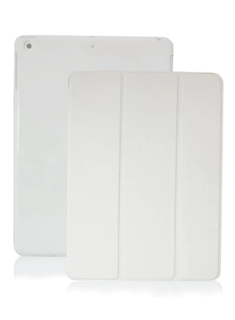 إن تك جراب NTECH iPad Mini 1 2 3 من السلسلة المزدوجة غطاء أسود رفيع للغاية مع ميزة إيقاظ النوم التلقائي لجهاز Apple iPad Mini الأول والثاني والثالث - أبيض - Image 1