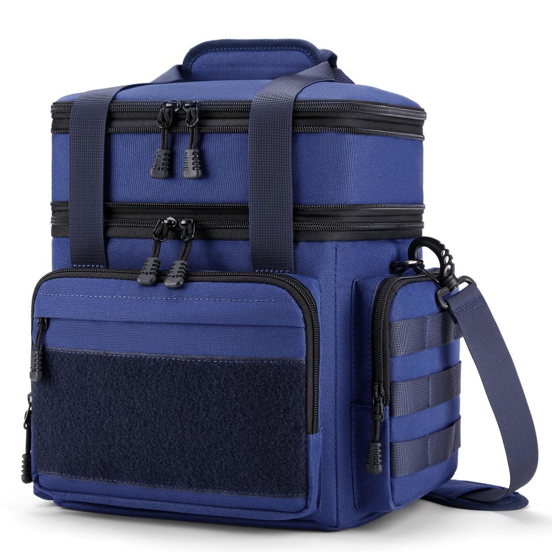 Gafetrey Large Lunch Box Bag for Men - Tactical Insulated Lunch Bag Adult - Thermal Lunchbox Leakproof Waterproof Cooler Bag for Work Office Camping Travel - Image 1