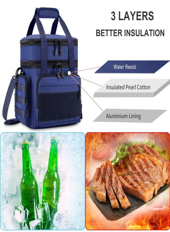 Gafetrey Large Lunch Box Bag for Men - Tactical Insulated Lunch Bag Adult - Thermal Lunchbox Leakproof Waterproof Cooler Bag for Work Office Camping Travel - Image 5