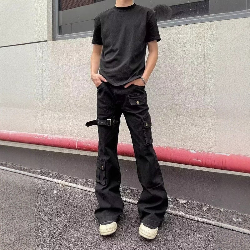 Unisex Casual Daily Denim Jeans - Image 3