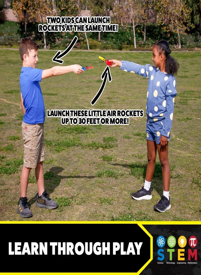 Stomp Rocket The Original Squeeze Rocket, 10 Rockets - Soft Foam Rocket Launcher STEM Gift for Boys & Girls - Ages 4 & Up - Fun Backyard & Outdoor Kids Toys Gifts for Boys & Girls - Image 4