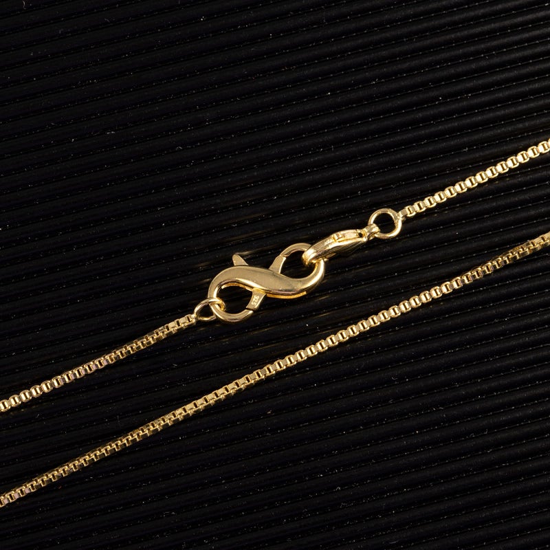 Ash's Choice Lobster Clasp Necklace Bracelet Extender,925 Sterling Silver Plated with 14K Gold Necklace Connector Extender Clasps,Plated 14K Gold Closures Claw for DIY Jewelry Repair(0.55"x0.24",Gold,1P) - Image 5