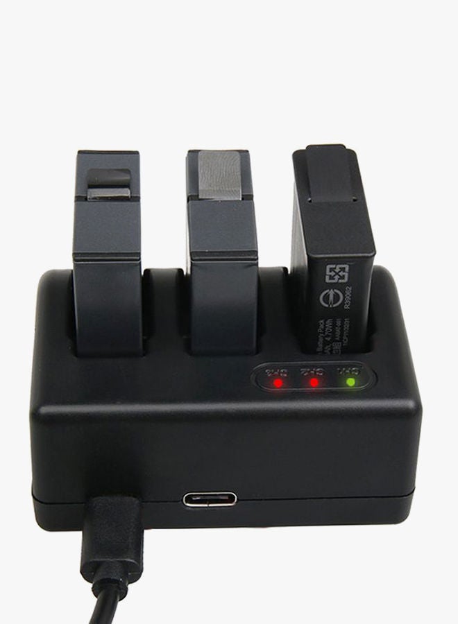 NIBEMINENT Triple Battery Charger For GoPro HERO 5 Black - Image 3