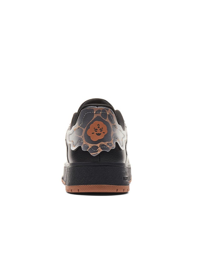 Peak Taiji Colorblock Skate Shoes Autumn Men's Casual Fashion Low-top Leather Sneakers Db540241
