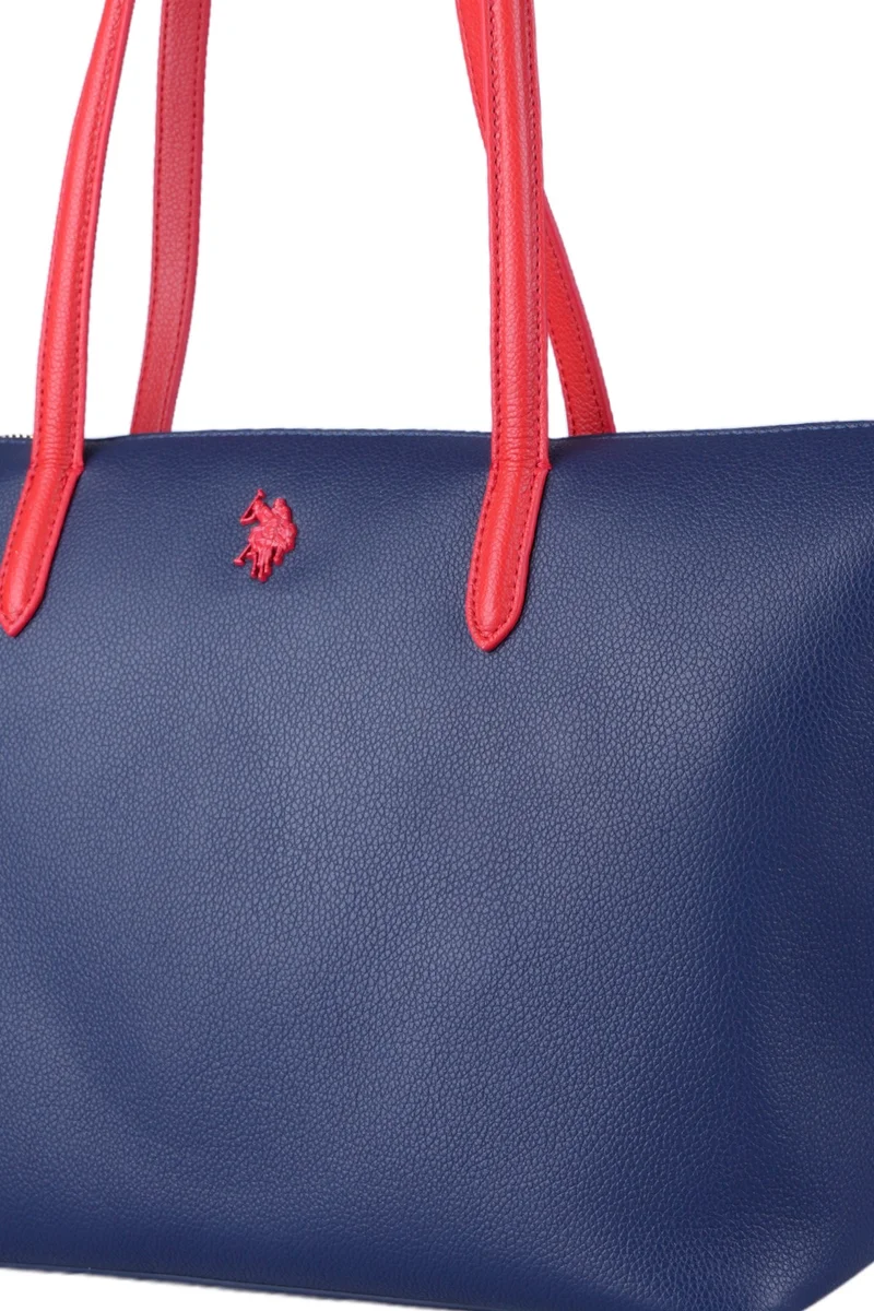 U.S. Polo Assn. NAVY RED U.S. Polo Assn. Women's Shoulder Bag, Ladies Large Capacity Shoulder Bag Handbag Tote Bags Clutch Bag, Women's Leather Hobo Bag, Women's Tote Bag, Women's Shoulder Bag, Women's Hand Bag, Women's Travel Bag, for Office Sling Bag Side Bag and Girls College Students  | Best Price UAE