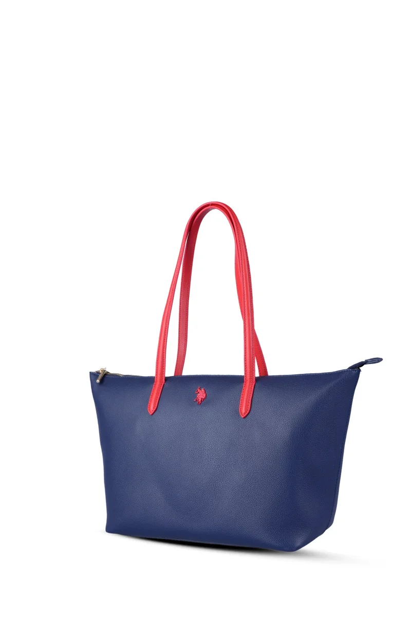 U.S. Polo Assn. NAVY RED U.S. Polo Assn. Women's Shoulder Bag, Ladies Large Capacity Shoulder Bag Handbag Tote Bags Clutch Bag, Women's Leather Hobo Bag, Women's Tote Bag, Women's Shoulder Bag, Women's Hand Bag, Women's Travel Bag, for Office Sling Bag Side Bag and Girls College Students  | Best Price UAE