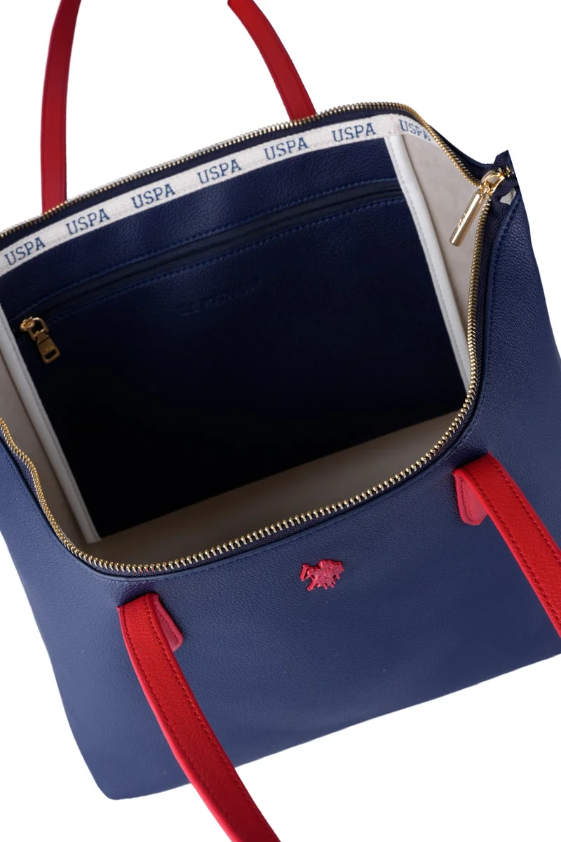 U.S. Polo Assn. NAVY RED U.S. Polo Assn. Women's Shoulder Bag, Ladies Large Capacity Shoulder Bag Handbag Tote Bags Clutch Bag, Women's Leather Hobo Bag, Women's Tote Bag, Women's Shoulder Bag, Women's Hand Bag, Women's Travel Bag, for Office Sling Bag Side Bag and Girls College Students  | Best Price UAE
