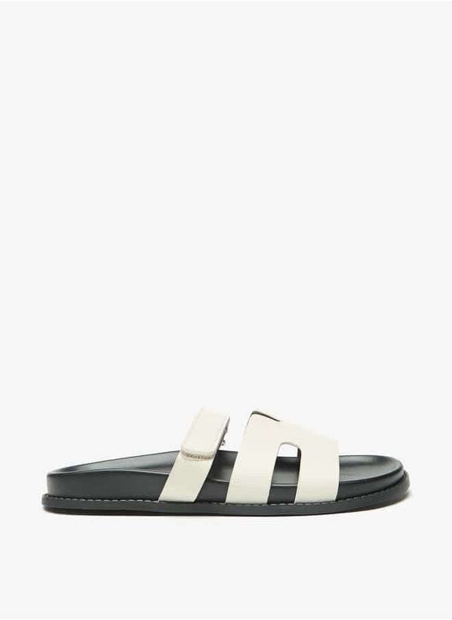 Celeste Women's Solid Slip-On Flat Sandals  - Image 3