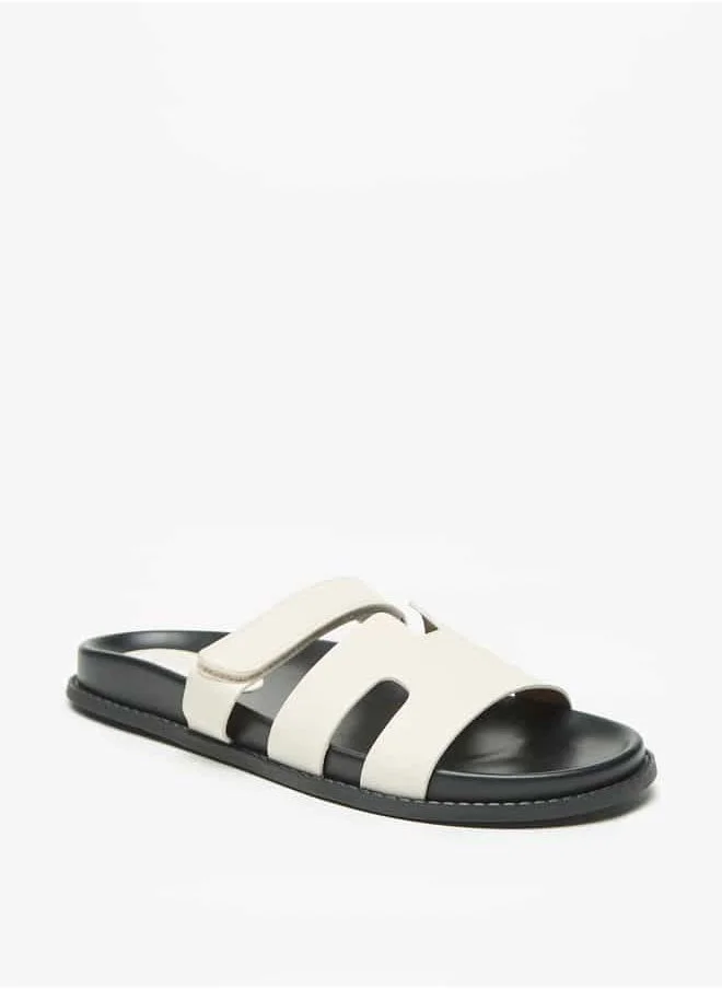 سيليست Women's Solid Slip-On Flat Sandals