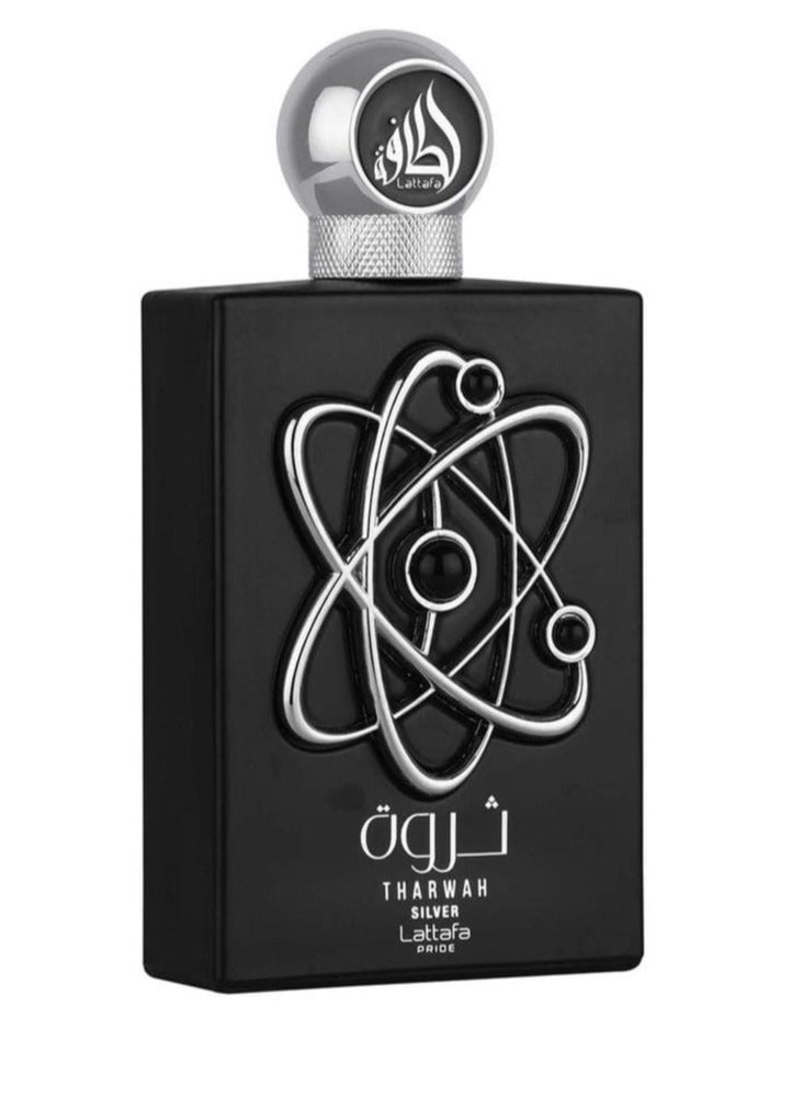 Lattafa Tharwah Silver Eau de Parfum 100 ml - Image 2