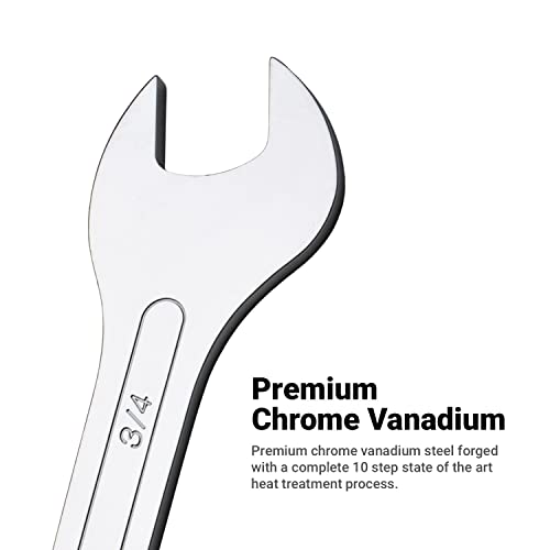 Capri Tools 11850-1617 16 mm x 17 mm Super-Thin Open End Wrench, Metric - Image 3