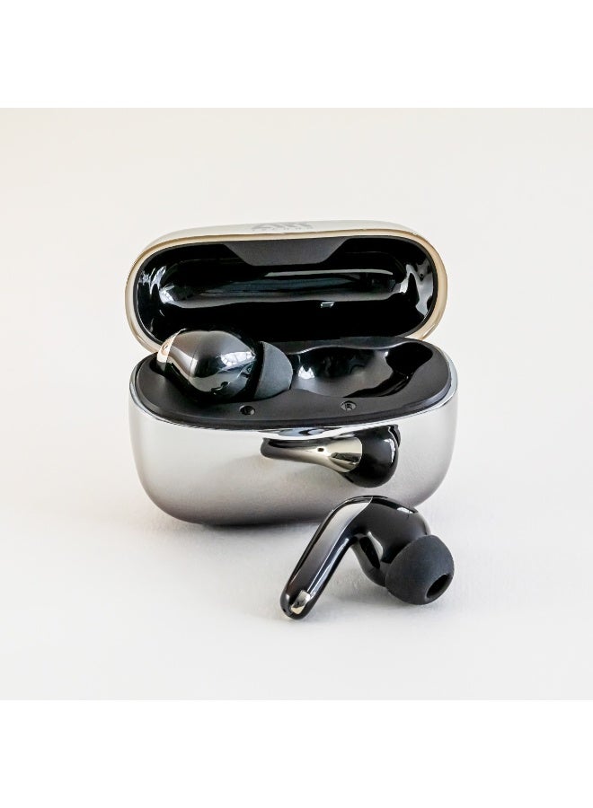 ARKTechno ARK-TWS01 6H Playtime Wireless Earbuds | Bluetooth 5.3 + ANC/ENC Noise-Cancelling | IPX4 Water-Resistant | LED Battery Display Charging Case (400mAh) | HD Voice Calls - Image 2