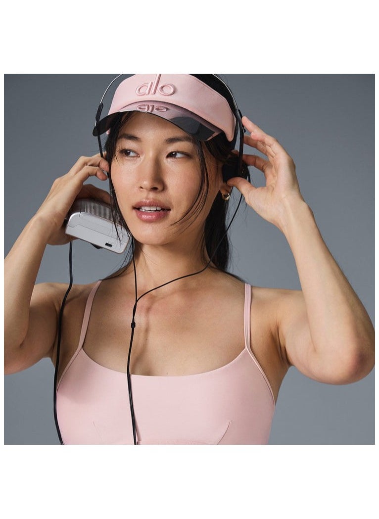 alo - Alo Pink Sunshade Cap - Image 1