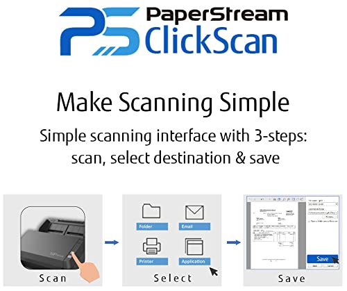 RICOH SP-1130Ne Easy-to-Use Color Duplex Document Scanner with Automatic Document Feeder (ADF) and Twain Driver - Image 3