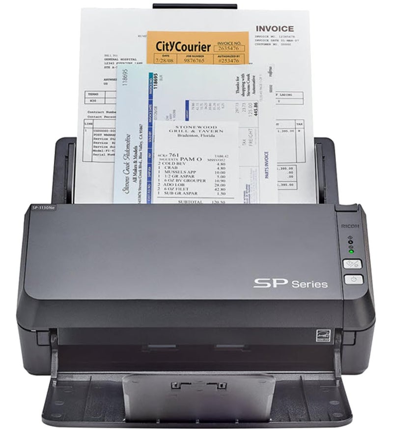 RICOH SP-1130Ne Easy-to-Use Color Duplex Document Scanner with Automatic Document Feeder (ADF) and Twain Driver - Image 5